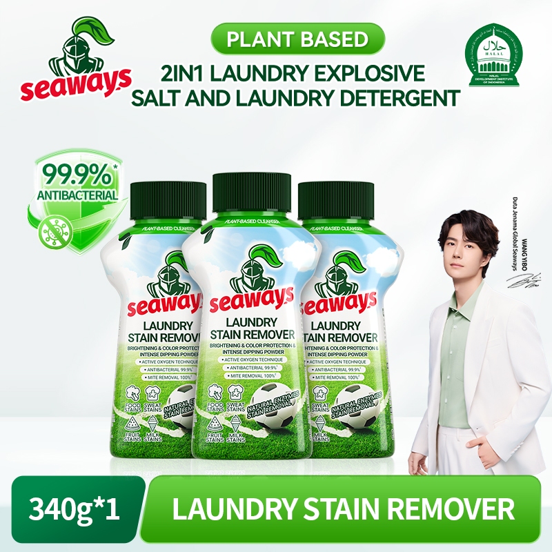 Seaways 2IN1 Laundry Stain Remover 340g: Berkesan Tanggalkan Kesan Degil?