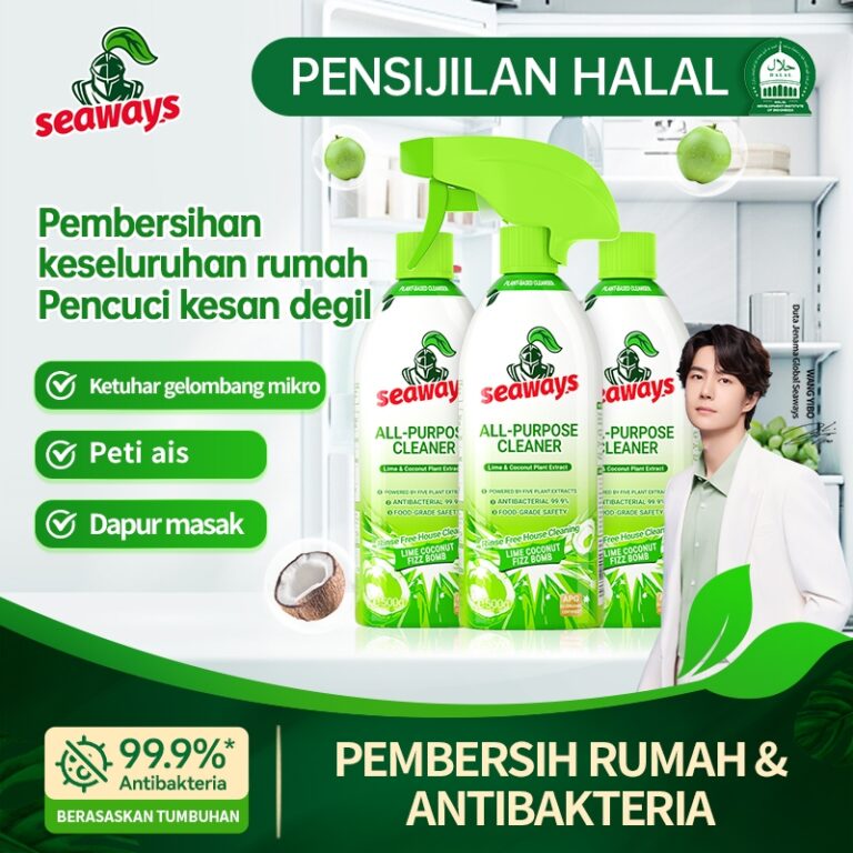 Seaways ALL-Purpose Cleaner Spray Foam untuk Dapur dan Perabot