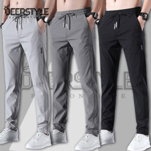 Panduan Saiz dan Pandangan Seluar Jogger Ice Silk Uniseks