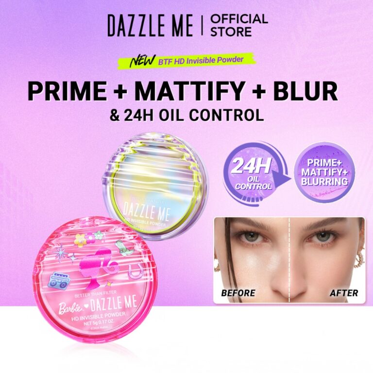 Semak Fakta dan Formula DAZZLE ME BTF HD Invisible Powder sebelum Beli