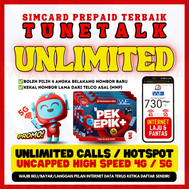 SIM KAD TUNETALK Celcom 4G 5G: Apa yang Perlu Anda Tahu