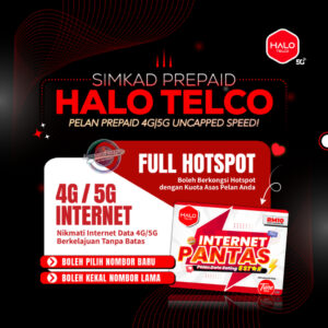 SIMKAD HaloTelco HIGHSPEED 200GB dan 500GB: Risiko Pengaktifan yang Perlu Disemak
