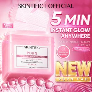 SKINTIFIC PDRN VitaBright Jelly Pad: Batas dan Kesesuaian untuk Kulit Tampak Glowing Semula Jadi