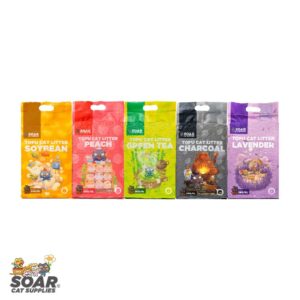 SOAR Tofu Cat Litter 6L/2kg: Pasir Kucing Asas Kawalan Bau