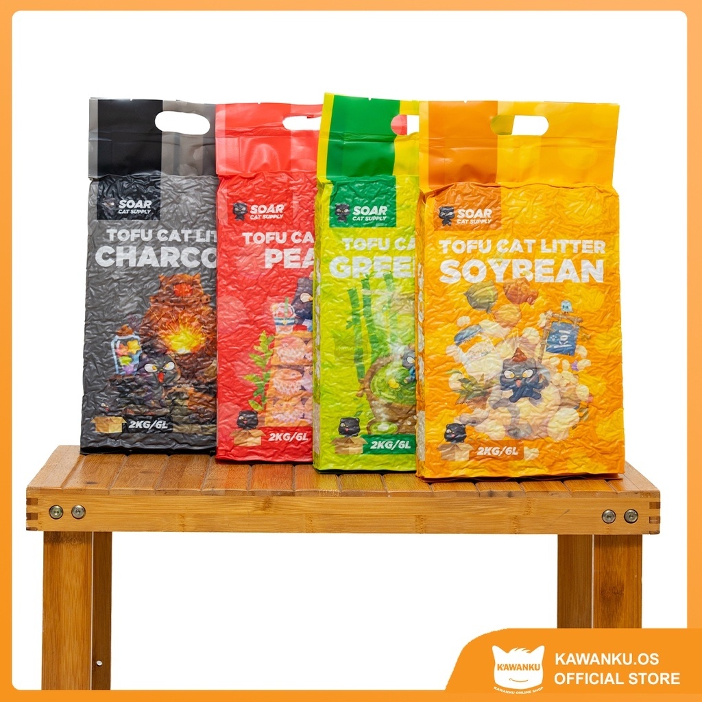 Adakah SOAR Tofu Cat Litter 6L/2kg Sesuai untuk Kawalan Bau Najis Kucing?