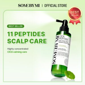Tonic Kulit Kepala SOME BY MI Cica Peptide Anti Hair Loss 150ml untuk Penjagaan Rambut Gugur