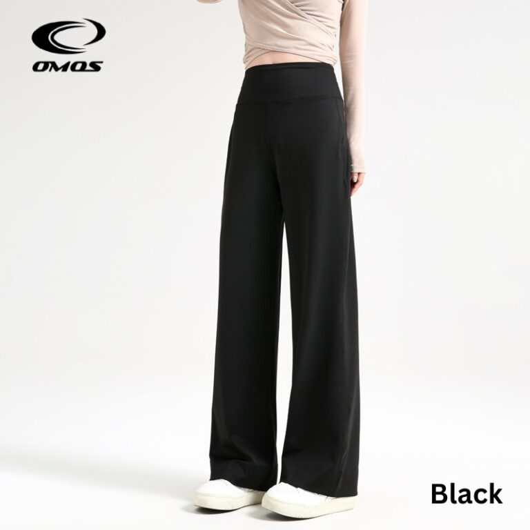 Straight Cut Cotton Pocket Women Long Pants Seluar Muslimah Wanita