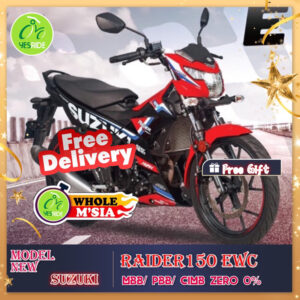 SUZUKI Raider R150 Fi: Kenali Ciri Asas dan Spesifikasi Model Ini