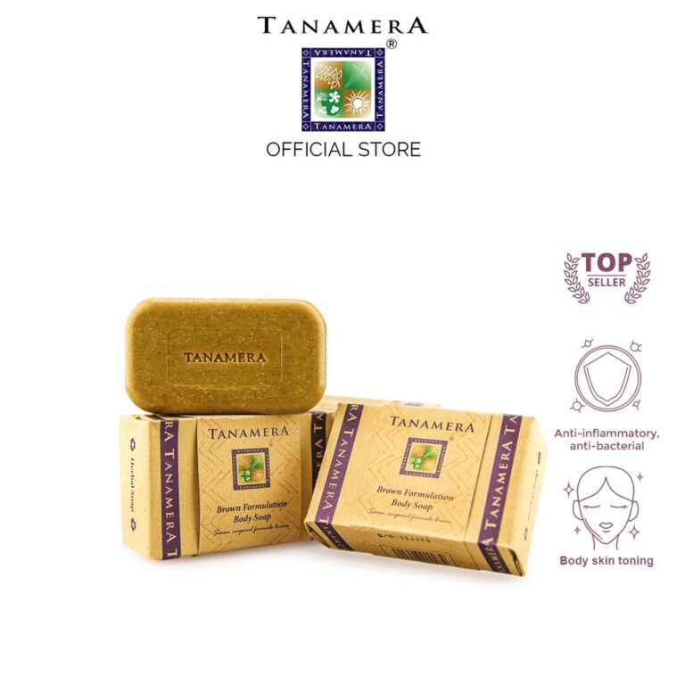 Tanamera Brown Formulation Body Soap 125g: Ciri dan Kegunaan