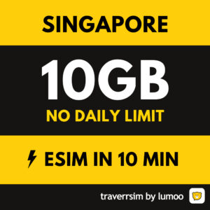 Traverrsim Singapore eSIM 5G Speed Max (10GB): Panduan Keputusan Pembeli