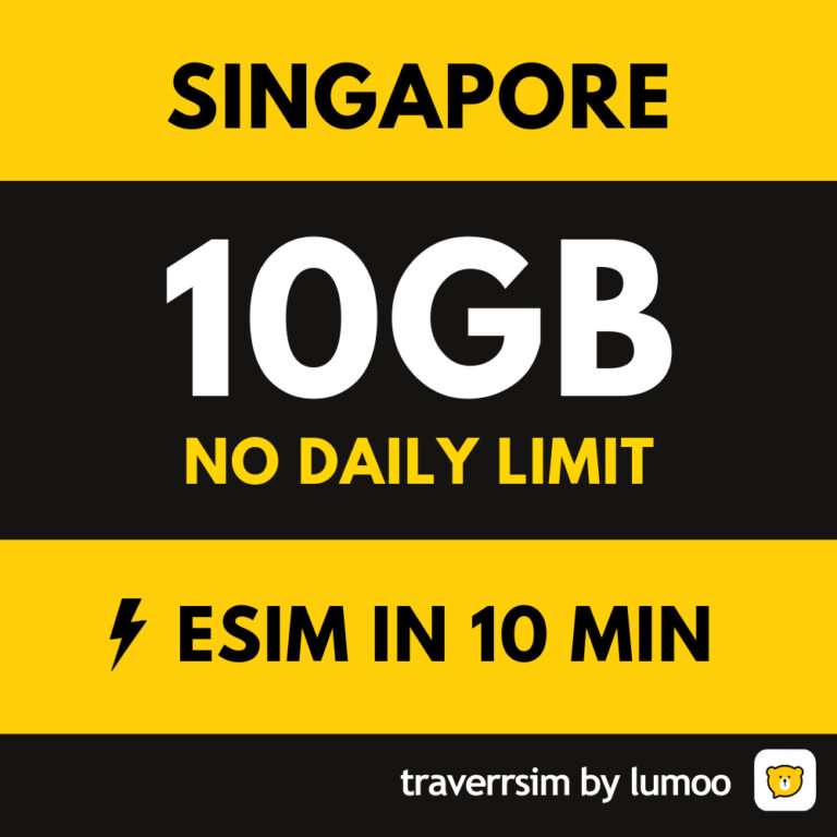Traverrsim Singapore eSIM 5G Speed Max (10GB): Panduan Keputusan Pembeli