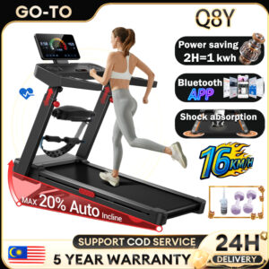 Memilih Treadmill Auto Incline Lipat untuk Senaman di Rumah