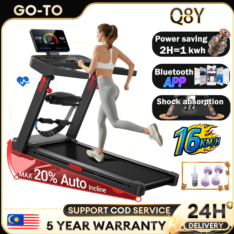 Memilih Treadmill Auto Incline Lipat untuk Senaman di Rumah