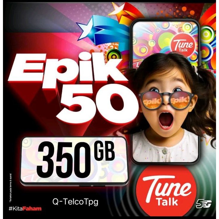 TUNETALK Epik dan Pelan Tahunan: Kuota, Tempoh Aktif dan Perkara Perlu Disemak
