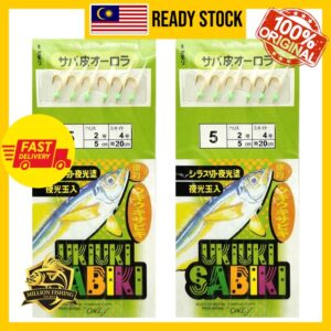 Mengenal UkiUki Sabiki Apollo Mata Hook: Pilihan Mata Kail Umpan Hidup untuk Pancingan Air Masin
