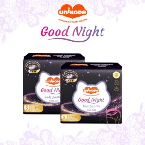 Unihope Over Night Menstrual Pants: Pemilihan Saiz dan Keselesaan Tidur Malam