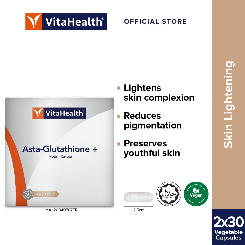 VitaHealth Asta-Glutathione Plus: Apa yang Anda Perlu Tahu