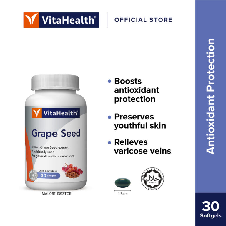 VitaHealth Grape Seed: Apa yang Perlu Anda Tahu sebelum Beli
