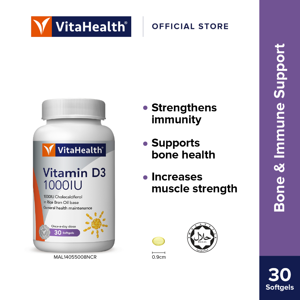 VitaHealth Vitamin D3 1000IU: Apa yang Perlu Anda Tahu Tentang Suplemen Ini