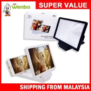 Wenbo Phone Screen Magnifier: Peranti Pembesar Skrin Telefon 3D HD