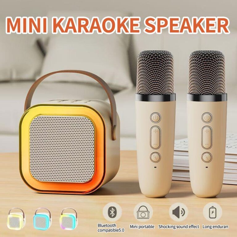 Pembesar Suara Karaoke K12 Sesuai untuk Hiburan Mudah Alih