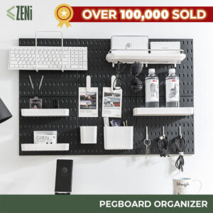 Zeni Pegboard Organizer: Aksesori Rak Dinding yang Serasi dengan IKEA SKADIS