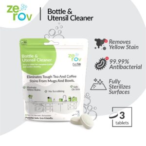 Zerov Bottle dan Utensil Cleaner untuk Botol dan Peralatan Dapur