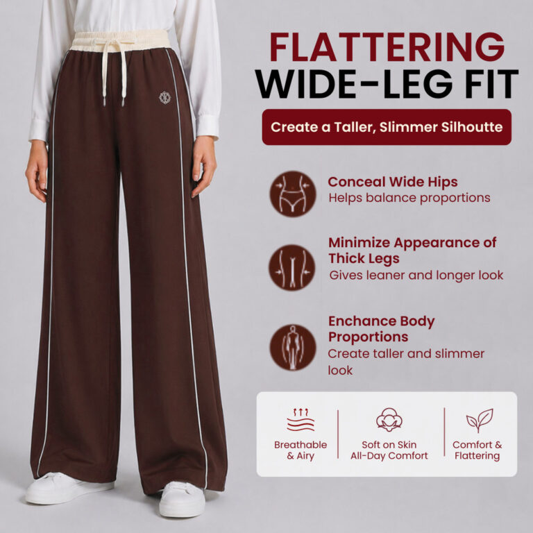 Semak Fakta Material dan Potongan ZOE ARISAH Jerena Roscoe Sweat Pants sebelum Beli