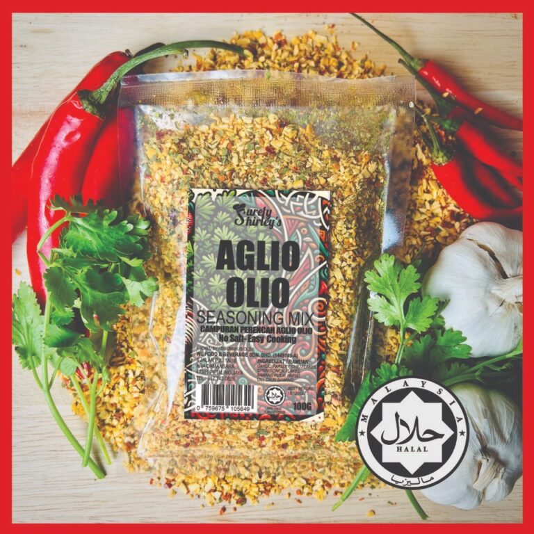 PERASA AGLIO OLIO PASTA SEASONING 100G dan 250G