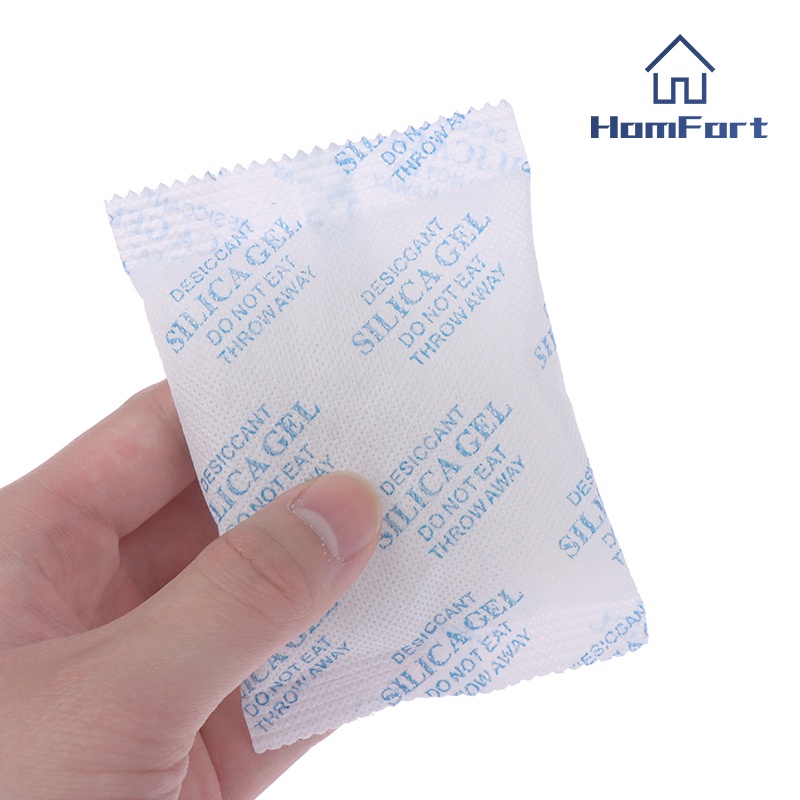 Silica Gel Desiccant 10Pcs/Pack untuk Kawalan Kelembapan Ruang dan Peralatan