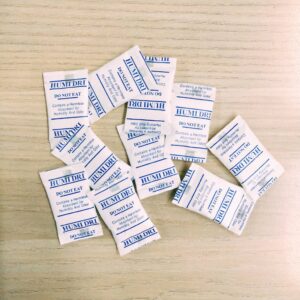 10pcs Silica Gel Desiccant untuk Kawalan Lembapan Elektronik dan Makanan