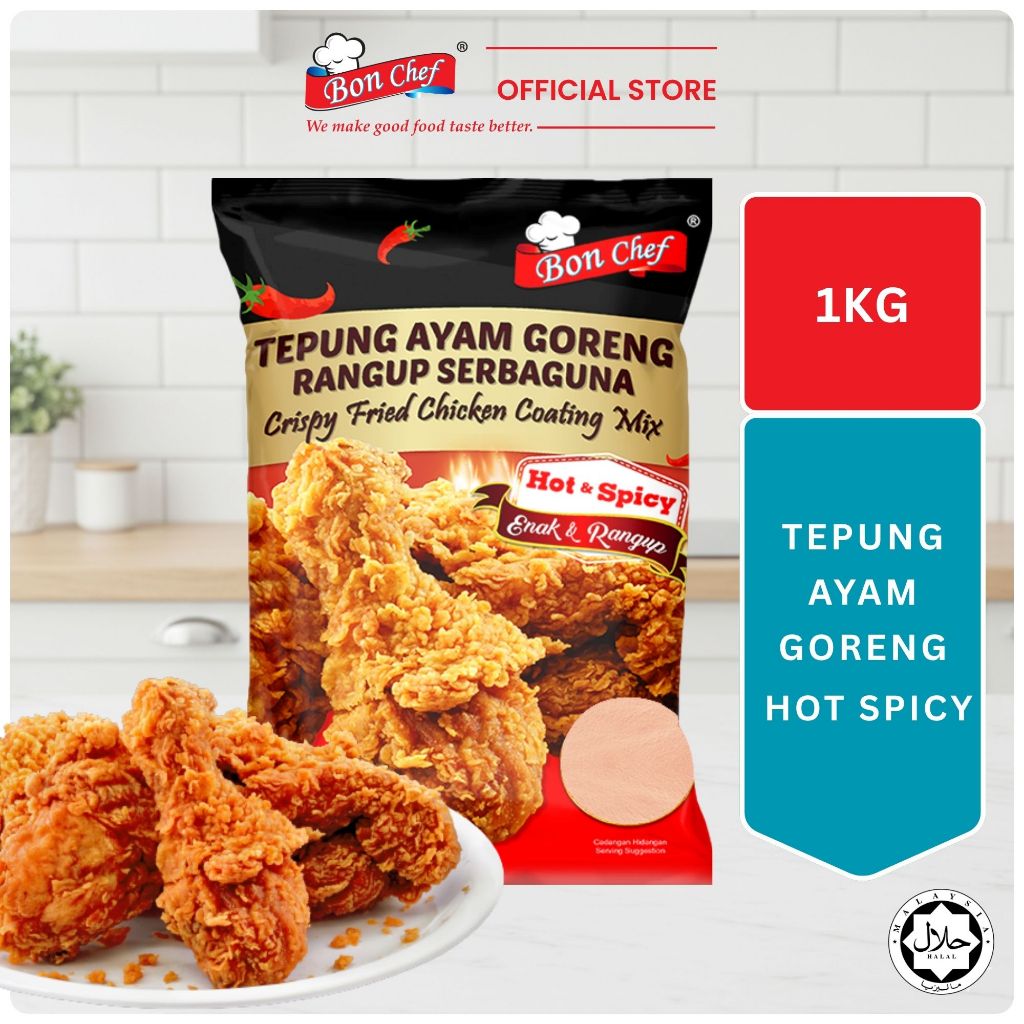Bon Chef Tepung Ayam Goreng Hot Spicy 1KG: Apa yang Perlu Anda Tahu
