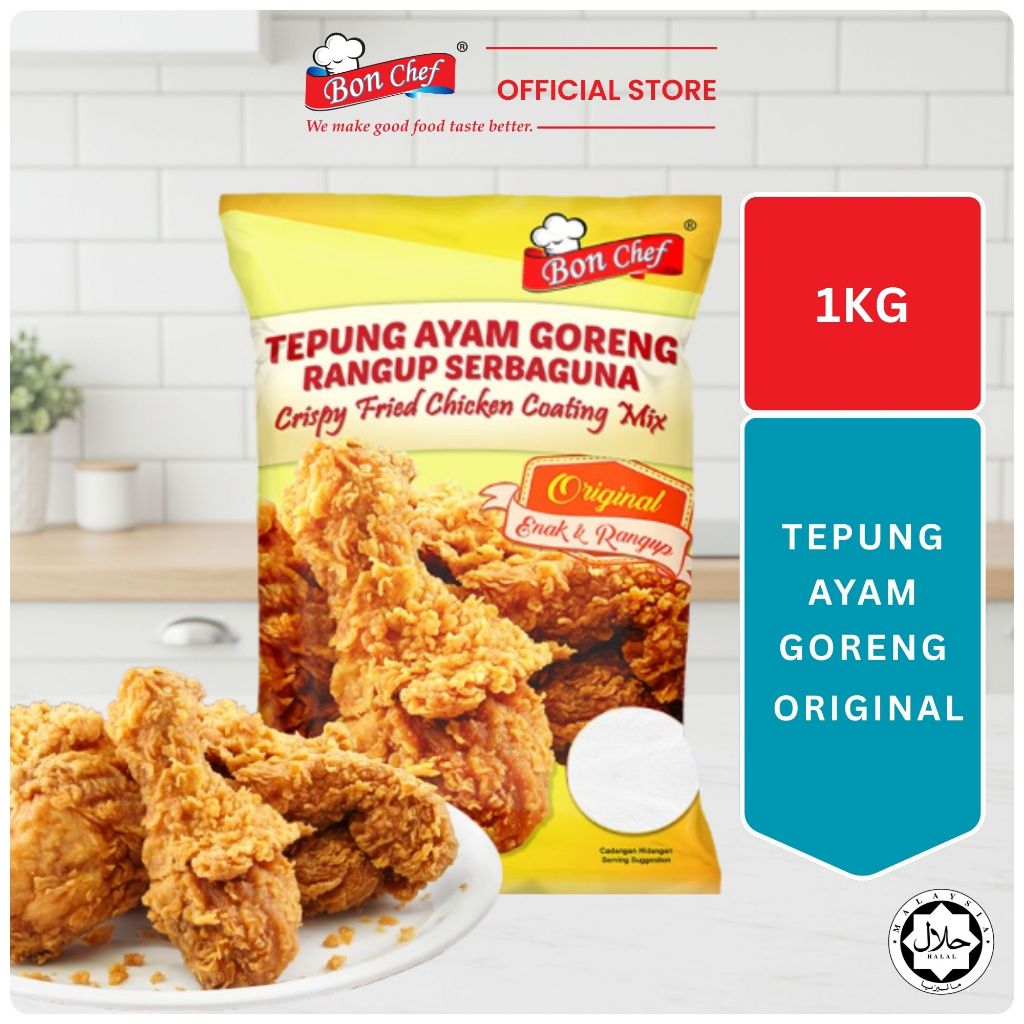 Bon Chef Tepung Ayam Goreng Original 1KG