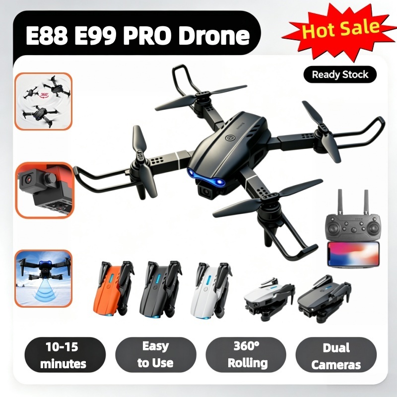 Drone E88/E99 Pro: Ciri, Kawalan dan Perkara Perlu Disemak