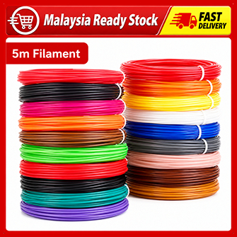 Refill Pen 3D PLA 5 Meter 40 Warna