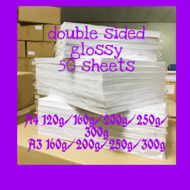 Kertas Foto A4 Double-Sided Glossy 100-300gsm 50 Helai: Ciri dan Kegunaan
