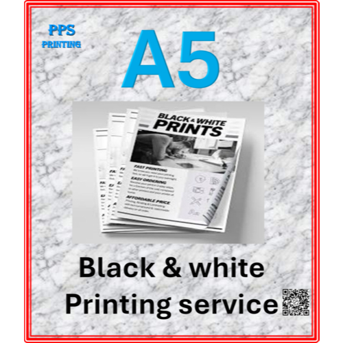 A5 Printing Services: Panduan Cetak Hitam Putih Buku dan Dokumen