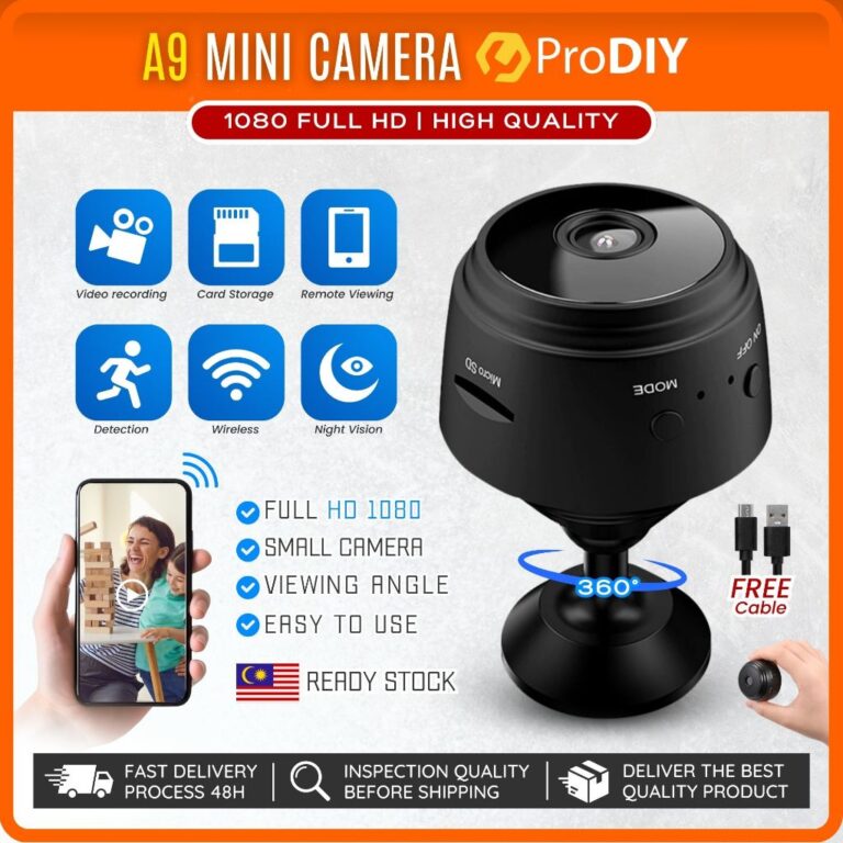 A9 Mini Camera 1080P: Pilihan Kamera Pengawasan Kompak untuk Ruang Terhad