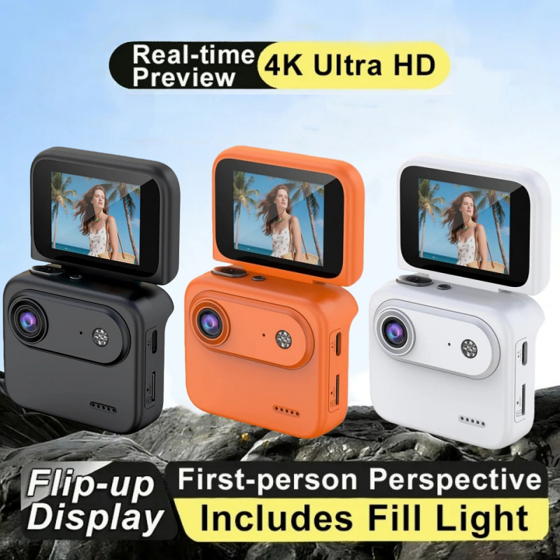 Kamera Aksi Y360: Pilihan Bajet untuk VLOGging dengan Skrin Flip