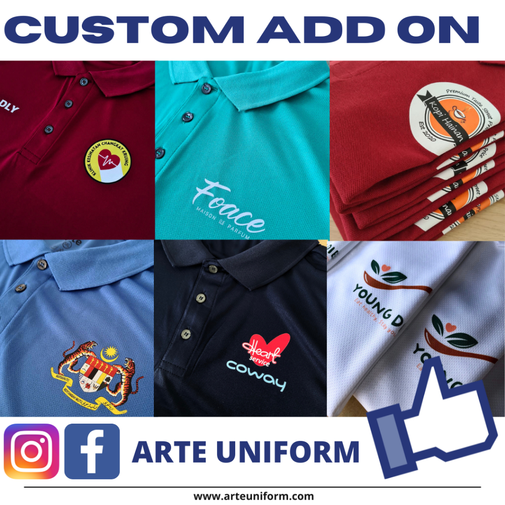 Servis Cetak Baju dan Logo Custom Printing ADD On