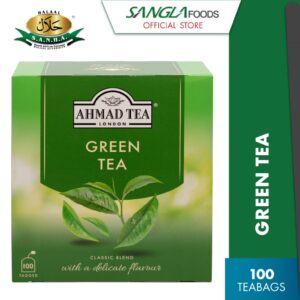 Ahmad Tea Green Tea (100 Teabags): Ciri, Batas dan Semakan Label
