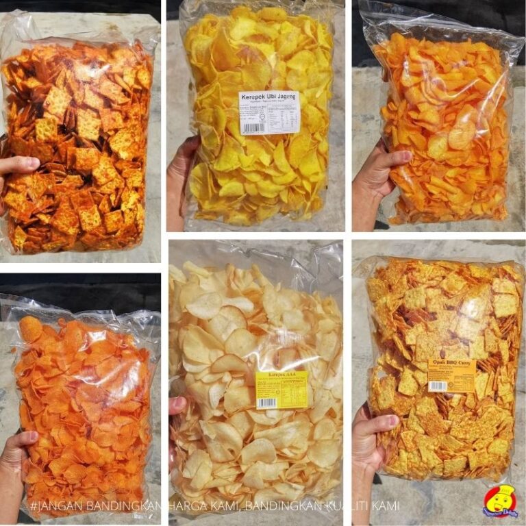 Aneka Kerepek Ubi Kayu SIGNATURE DELIGHT 1kg: Pilihan Kudapan Tradisional