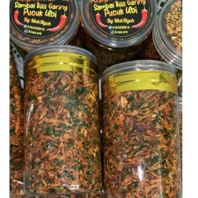 ANEKA SAMBAL GARING MOKNGOH: Pilihan Varian SAMBAL Bilis Tempe dan Pucuk Ubi