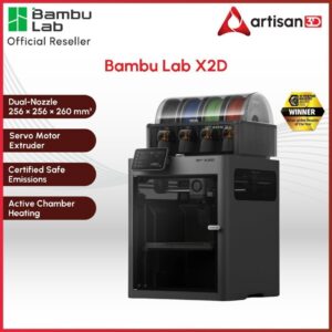 Bambu Lab X2D Combo: Apa yang Perlu Anda Tahu Mengenai Printer 3D Berbilang Warna Ini