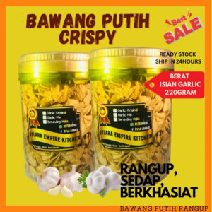 Bawang Putih Rangup Crispy Makanan Pantang