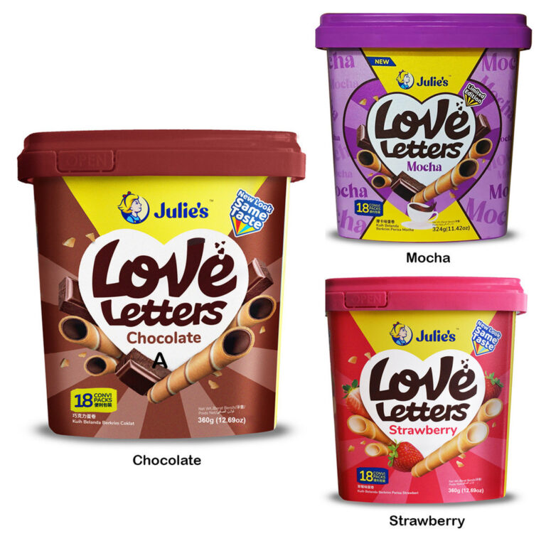 Biskut Wafer Julie's dan Mastura Love Letter: Apa yang Perlu Anda Tahu Tentang Varian JLS12, JLS16, dan JLS04