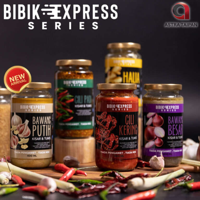 Bibik Express Rencah Masakan Dikisar dan Ditumis: Pilihan Pantas untuk Hidangan Harian