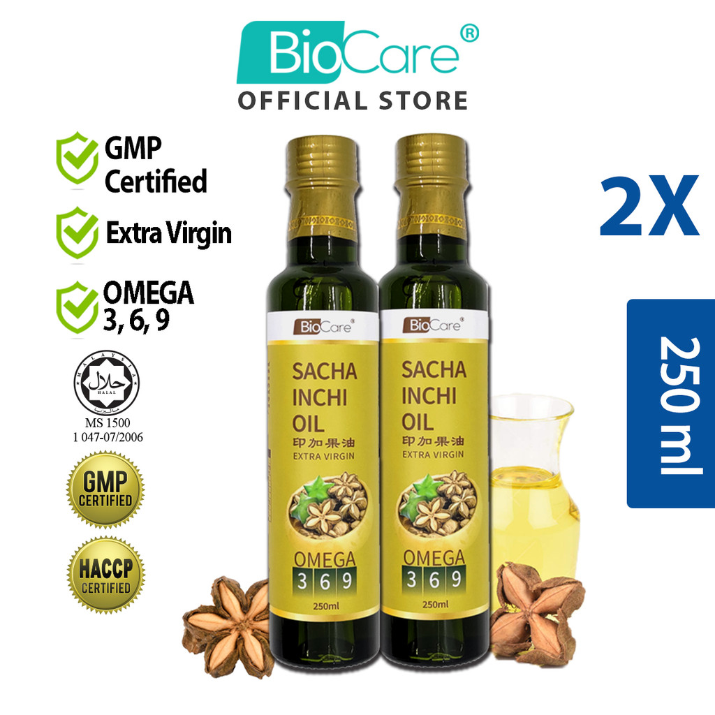 BioCare Sacha Inchi Oil Extra Virgin (2 X 250ml): Apa yang Perlu Anda Tahu
