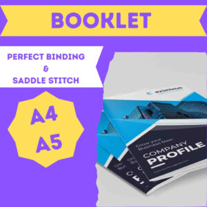 Booklet Printing: Pilihan Saiz A5, A4 dan Magazine untuk Bisnes Anda