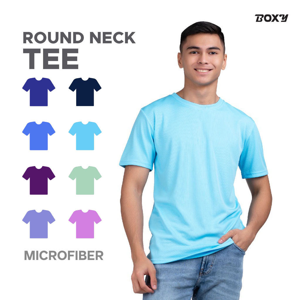 Boxy Baju Microfiber Unisex Dri Fit: Ciri, Kesesuaian dan Panduan Saiz